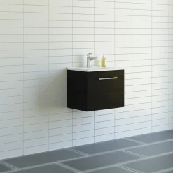 Scanbad MULTO AMBER BADMØBEL SORT 1 LÅGE 51 CM^ Badeværelsesmøbler