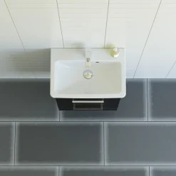 Scanbad MULTO LOTTO BADMØBEL SORT MED METALSKUFFER 55 CM Sale
