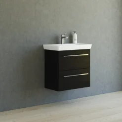 Scanbad MULTO LOTTO BADMØBEL SORT MED METALSKUFFER 65 CM Hot