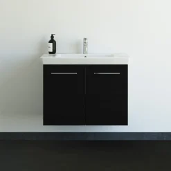 Scanbad MULTO LOTTO XL BADMØBEL SORT 2 LÅGER 85 CM Best