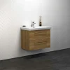 Scanbad MULTO LOTTO XL BADMØBEL VARM EG MED METALSKUFFER 85 CM Best
