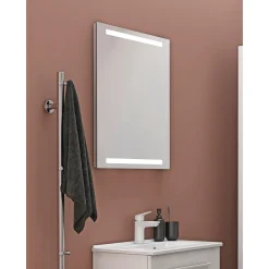 Scanbad MULTO+ SPEJL UDEN LYSSTYRING 70 X 50 CM SPEJLGLAS^ Badeværelsesmøbler