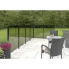Skagen SYSTEMHEGN HEGNSMODUL RØGFARVET GLAS 86.50 X 122 X 0.60 X 0.60 CM^ Systemhegn