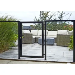 Skagen SYSTEMHEGN LÅGE KLAR GLAS 86 X 120 X 0.60 X 0.40 CM^ Systemhegn