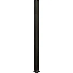 Skagen SYSTEMHEGN STOLPE SORT ALUMINIUM 5 X 95 X 5 X 5 CM New