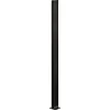 Skagen SYSTEMHEGN STOLPE SORT ALUMINIUM 5 X 125 X 5 CM^ Systemhegn