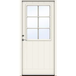 Swedoor ADVANCE-LINE CLASSIC BRAHMS ECO FACADEDØR 77 X 948 X 2115 MM V HVID Outlet