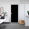 Swedoor ADVANCE-LINE STABLE SORT GLAT MASSIV DØR SORT 9X21^ Indvendige Døre