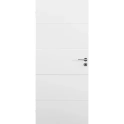 Swedoor ADVANCE-LINE STABLE EFFECT GLAT MASSIV DØR HVID 8X21^ Indvendige Døre