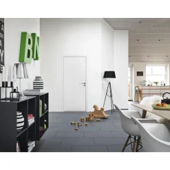 Swedoor ADVANCE-LINE STABLE EFFECT GLAT MASSIV DØR HVID 8X21^ Indvendige Døre