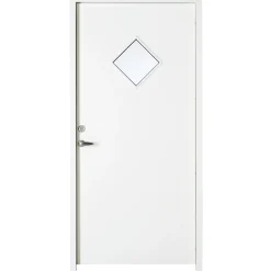 Swedoor CLEVER-LINE P-900 FACADEDØR 60 X 948 X 2115 MM V HVID^ Yderdøre