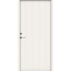 Swedoor CLEVER-LINE P-100 3-PUNKTSLÅS FACADEDØR 59 X 948 X 2115 MM H HVID Outlet