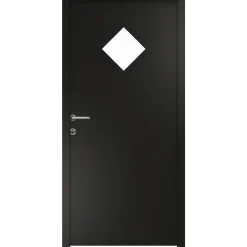 Swedoor CLEVER-LINE P-900 UDADGÅENDE FACADEDØR 60 X 948 X 2050 MM H SORT^ Yderdøre