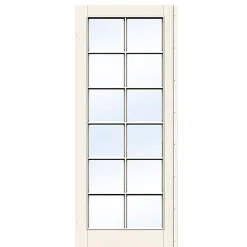 Swedoor CLEVER-LINE STYLE SP12 STÅENDE GLASDØR 8X21^ Indvendige Døre