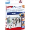 Tesa POWERSTRIPS DOBBELTKLÆBENDE STRIPS LARGE HVID^ Tape