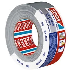 Tesa PROFESSIONAL PRO LÆRREDSTAPE 50M X 50MM SØLV^ Tape
