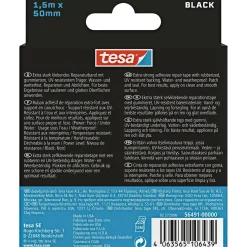 Tesa ULTRA POWER UNDER WATER REPARATIONSTAPE 50 MM X 1,5 M SORT^ Tape