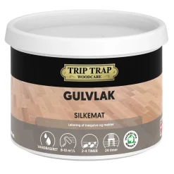 Trip Trap 680210 GULVLAK 375 ML SILKEMAT^ Træpleje & Lak