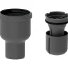 Unidrain 2412.0075 UDLØBSHUS 75 MM LODRET^ Gulvafløb