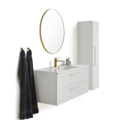 VASSO MILANO SOFTCLOSE BADMØBEL HVID 2 SKUFFER 120 CM Online