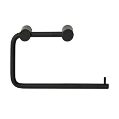 VASSO M/SKRUER TOILETPAPIRHOLDER MAT SORT New
