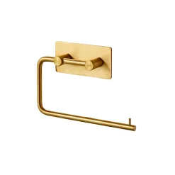 VASSO RH15 TOILETPAPIRHOLDER BØRSTET MESSING^ Tilbehør Badeværelse