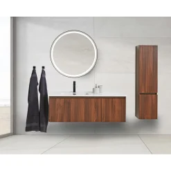VASSO ROMA SOFTCLOSE BADMØBEL VALNØD 2 SKUFFER 120 CM^ Badeværelsesmøbler