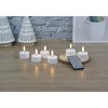 Veli Line 6 STK. HVIDE GENOPLADELIGE LED FYRFADSLYS^ Boligindretning