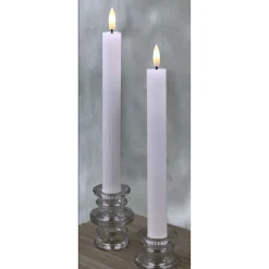 Veli Line 2-PAK HVIDE RIFLEDE 24 CM LED KRONELYS^ Boligindretning