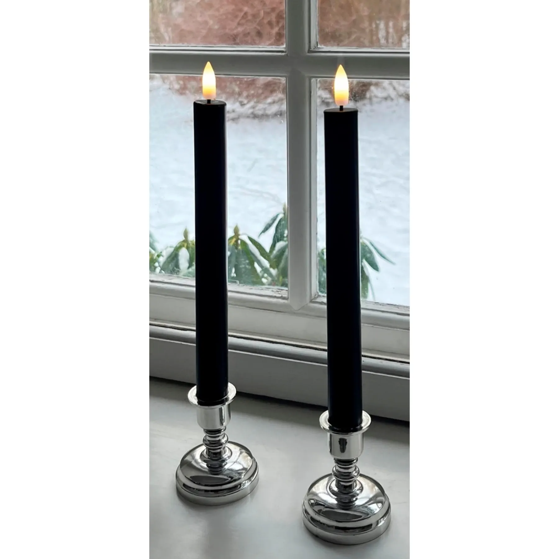 Veli Line 2-PAK SORTE 24 CM LED KRONELYS^ Boligindretning