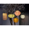 Veli Line RUND SOLCELLE LANTERNE GYLDENBRUN 25 CM^ Solcellelamper