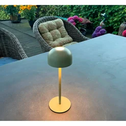 Veli Line SHINE MINI TOUCH GENOPLADELIG BORDLAMPE OLIVENGRØN Outlet