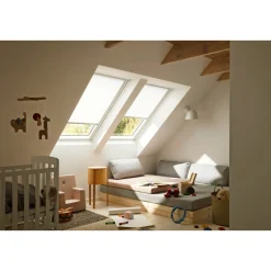 Velux RULLEGARDIN MANUEL HVID RFL MK08 1028S^ Ovenlysvinduer