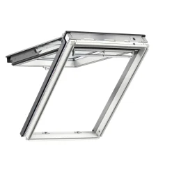 Velux TOPHÆNGT VINDUE HVIDMALET TRÆ 78 X 140 CM GPL MK08 2068^ Ovenlysvinduer