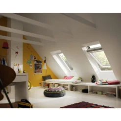 Velux VIPPEVINDUE HVID POLYURETAN 78 X 140 CM GGU MK08 0066^ Ovenlysvinduer
