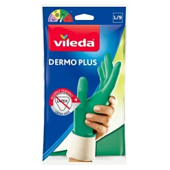 Vileda DERMO PLUS GUMMIHANDSKE L Sale