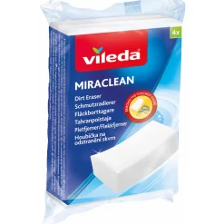 Vileda MIRACLEAN SVAMP HVID 4 STK^ Rengøringsartikler