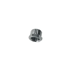 VVS Trading 116.14 NIPPELMUFFE 1/2"X3/8"X110 MM^ Krom Fittings