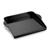 Weber DELUXE STEGEPLADE PORCELÆNSEMALJERET STØBEJERN Clearance