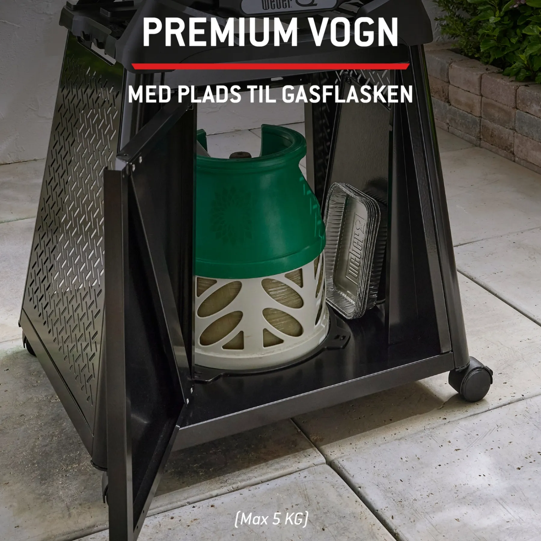 Weber Q 2800N+ GASGRILL SORT^ Gasgrill