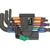 Wera 950/9 MULTICOLOUR 2 STIFTNØGLESÆT 1,5-10 MM 9 DELE Best