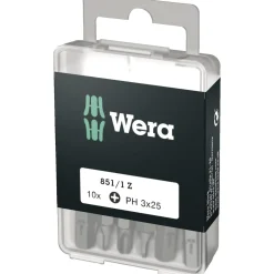 Wera 851/1 Z BITSSÆT PH3 10 STK Discount