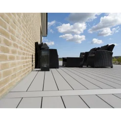 Wimex FUR CLASSIC TERRASSEBRÆT 23 X 146 X 3600 MM GRÅ^ Komposit