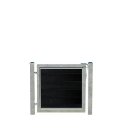 Wimex GLYNGØRE LÅGE SORT 93 X 93.20 CM^ Komposithegn