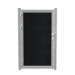 Wimex LIVØ LÅGE MAT SORT 120 X 184.50 CM^ Komposithegn