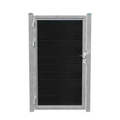 Wimex LIVØ LÅGE MAT SORT 120 X 184.50 CM^ Komposithegn