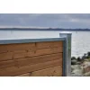 Wimex TREND V-PROFIL HEGNSFAG THERMOBEHANDLET GRAN 189.30 X 180 CM Discount