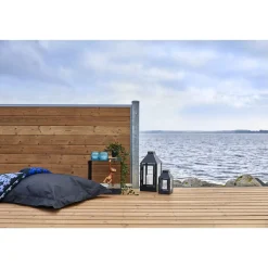 Wimex TREND V-PROFIL HEGNSFAG THERMOBEHANDLET GRAN 189.30 X 180 CM Discount