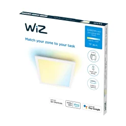 WIZ FIRKANTET PANEL HVID 36W 60X60 CM^ Smart Belysning