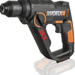 Worx POWERSHARE WX390.9 BOREHAMMER AKKU UDEN BATTERI OG LADER 1,2 J^ Bore- & Mejselhamre